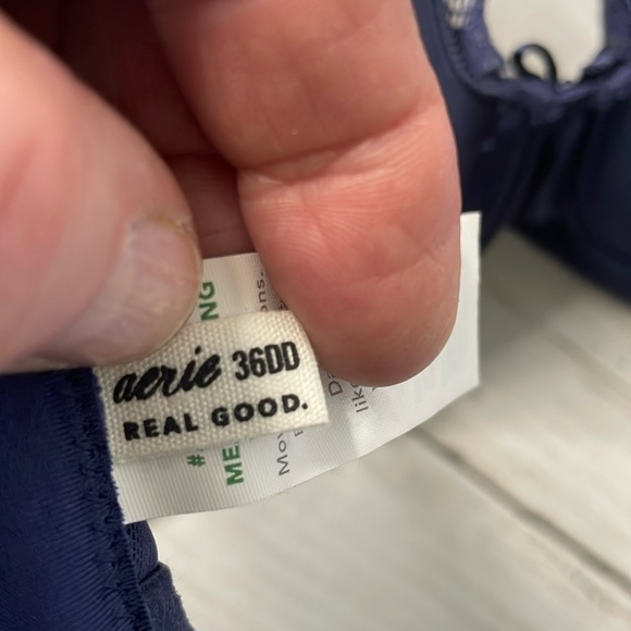 Aerie Navy Lace Bra - Picture 5 of 11